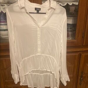 a.n.a Women's White Blouse